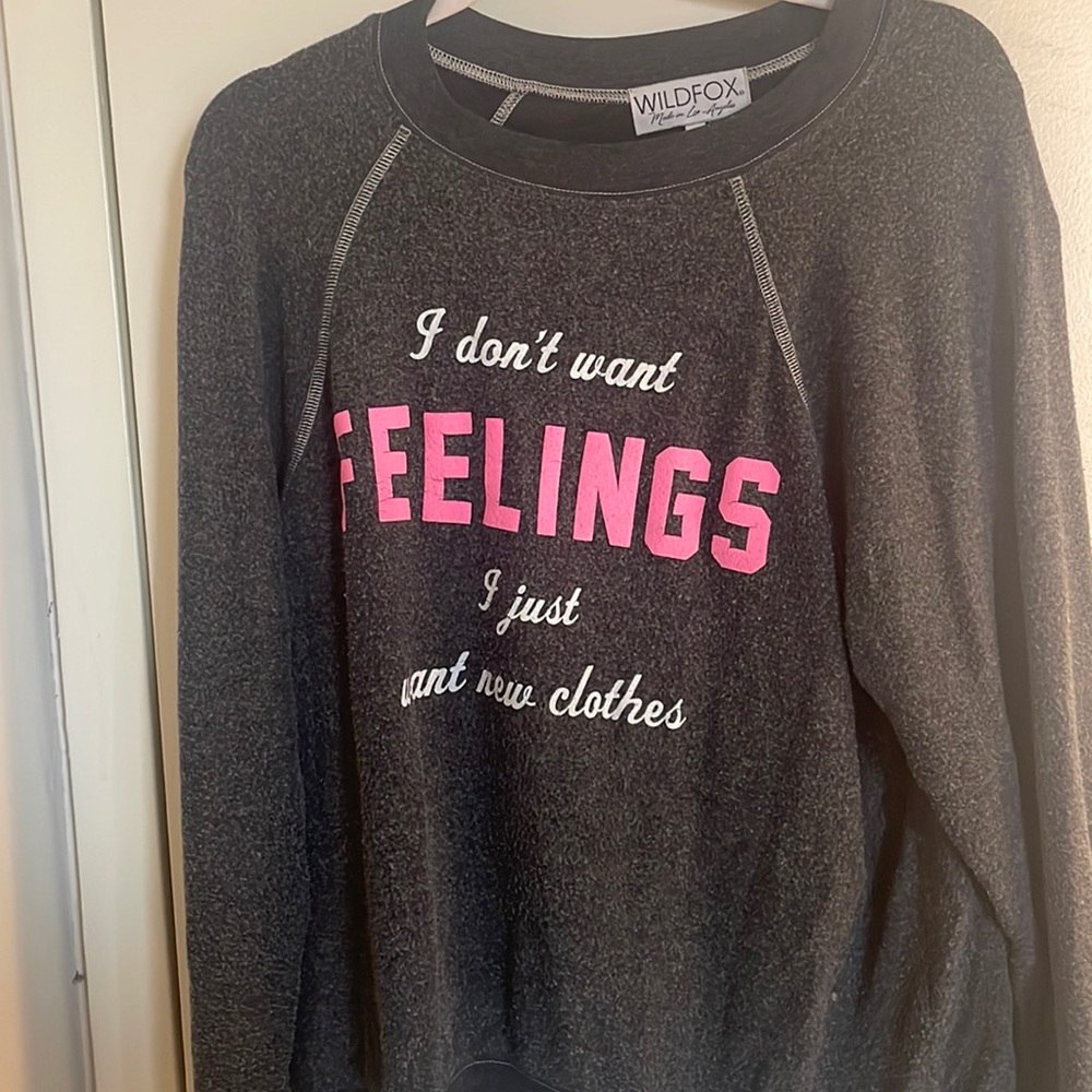 Grey Wildfox Sweatshirt